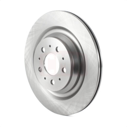 Rear Disc Brake Rotor (1 Piece Only) 8-TQ8422 For 2017-2022 Tesla 3 With Gray Painted Calipers