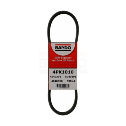 Accessory Drive Belt BAN-4PK1010 For Honda Civic GMC Chevrolet Sierra 2500 HD Silverado 3500 Classic