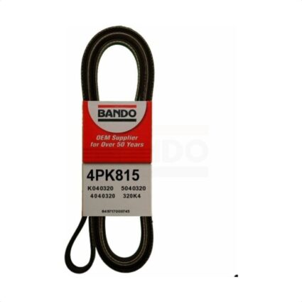 Accessory Drive Belt BAN-4PK815 For Hyundai Accent Tracker Toyota Honda Tercel Suzuki Geo Civic del