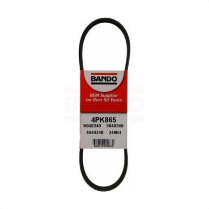 Accessory Drive Belt BAN-4PK865 For BMW Hyundai Tucson Kia Sportage Toyota X5 X3 Z4 Mazda Miata 325i