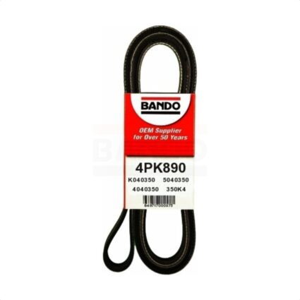 Accessory Drive Belt BAN-4PK890 For Hyundai Elantra Kia Soul Tucson Sportage Spectra Mazda BMW Z3