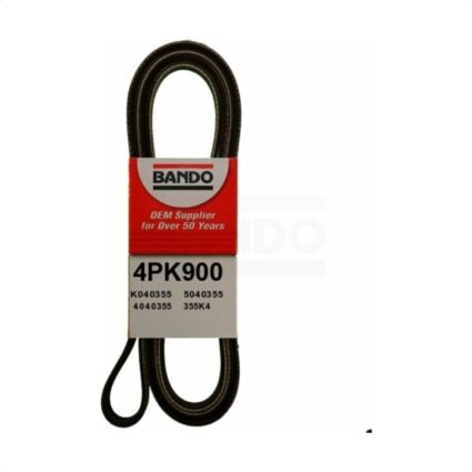 Accessory Drive Belt BAN-4PK900 For Chrysler Sebring Dodge Caravan Subaru Mitsubishi Eclipse Outback