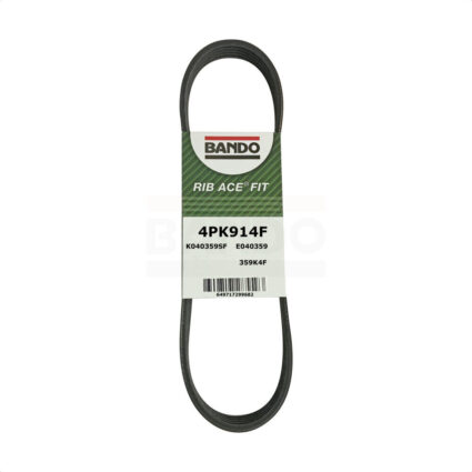 Accessory Drive Belt BAN-4PK914F For Ford F-150 Explorer Fusion Edge Mustang Expedition Lincoln MKZ