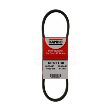 Accessory Drive Belt BAN-6PK1130 For Volkswagen Audi Tiguan Golf Jetta Q5 SportWagen Atlas GTI Macan
