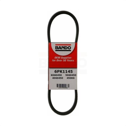 Accessory Drive Belt BAN-6PK1145 For Ford Explorer Mazda Tribute 6 INFINITI G35 Police Interceptor