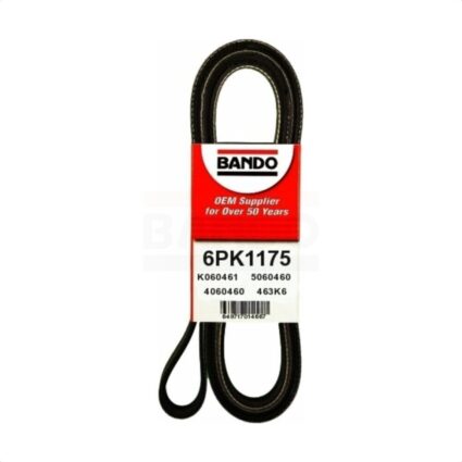 Accessory Drive Belt BAN-6PK1175 For Honda Accord INFINITI G35 Nissan Acura Pathfinder 350Z TL FX35