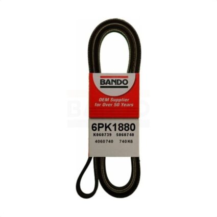 Accessory Drive Belt BAN-6PK1880 For Toyota Corolla Matrix Chevrolet Audi Aveo Volkswagen Passat A4