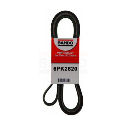 Accessory Drive Belt BAN-6PK2620 For Mitsubishi Lancer Ford F-150 Dodge Dakota Windstar Saab 900