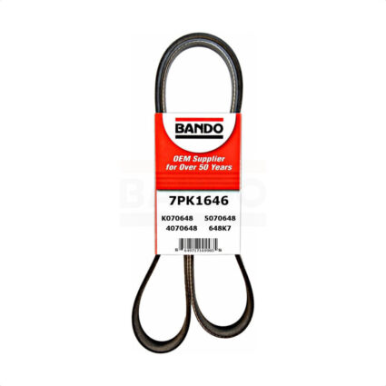 Accessory Drive Belt BAN-7PK1646 For Honda Civic BMW X6