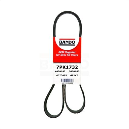 Accessory Drive Belt BAN-7PK1732 For Honda CR-V Acura RDX Dodge Viper