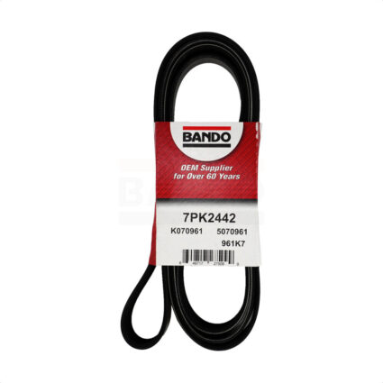 Accessory Drive Belt BAN-7PK2442 For Nissan TITAN INFINITI NV2500 QX80 XD Armada NV3500 QX56 NV1500