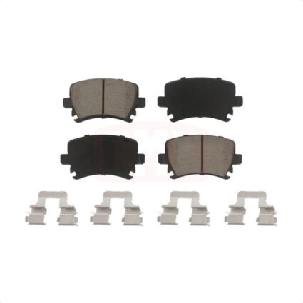 Rear Ceramic Disc Brake Pads CMX-D1108 For Volkswagen Tiguan Jetta Audi GTI Rabbit A4 Quattro Passat