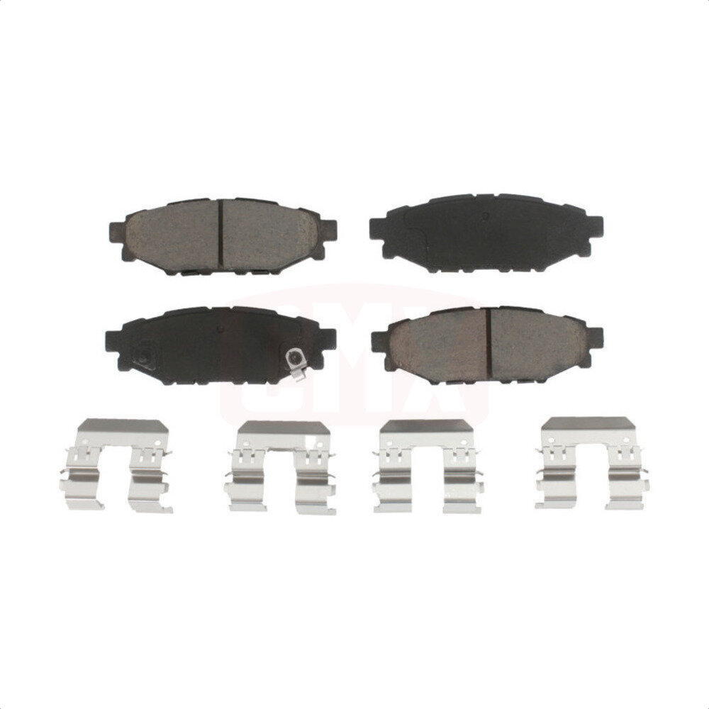 Rear Ceramic Disc Brake Pads CMX-D1114 For Subaru Crosstrek Impreza Forester Outback XV WRX Legacy