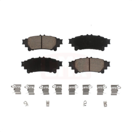 Rear Ceramic Disc Brake Pads CMX-D1391 For Toyota Sienna Lexus Highlander RX350 Prius V IS300 IS350