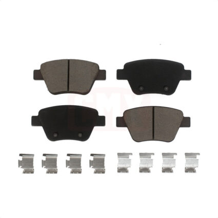 Rear Ceramic Disc Brake Pads CMX-D1456 For Volkswagen Jetta Golf Beetle Passat GTI Audi Eos A3
