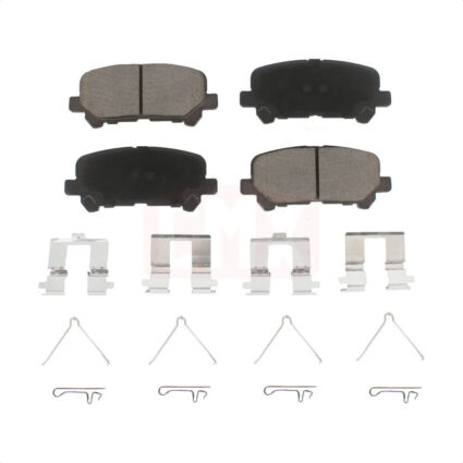 Rear Ceramic Disc Brake Pads CMX-D1585 For Honda Odyssey Pilot Acura MDX ZDX