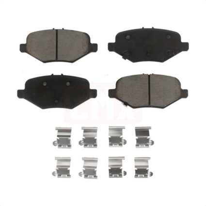 Rear Ceramic Disc Brake Pads CMX-D1612 For Ford Explorer Flex Taurus Police Interceptor Sedan MKT