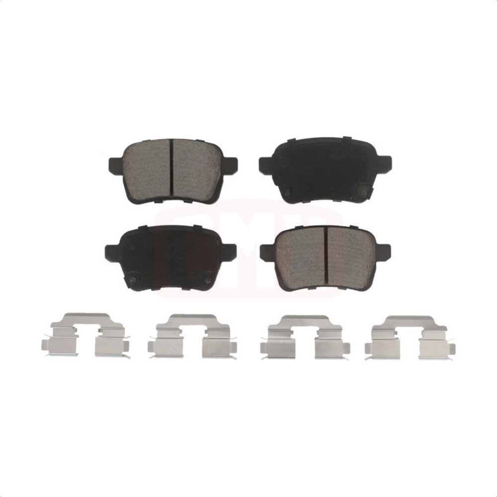 Rear Ceramic Disc Brake Pads CMX-D1722 For 2014-2020 Fiat 500L