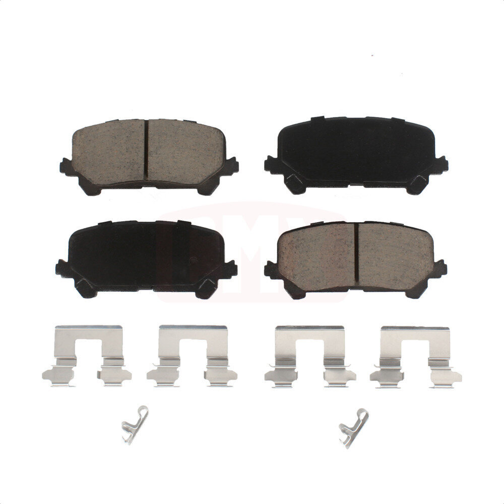 Rear Ceramic Disc Brake Pads CMX-D1724 For Honda Pilot Ridgeline Acura MDX Passport