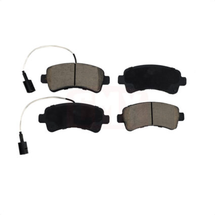 Rear Ceramic Disc Brake Pads CMX-D1746 For 2014-2021 Ram ProMaster 2500 3500 1500 With Vented Rotor