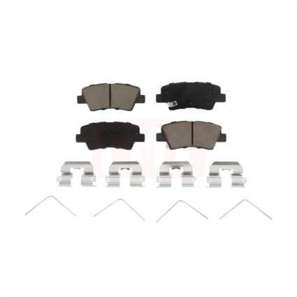 Rear Ceramic Disc Brake Pads CMX-D1812 For Hyundai Elantra Kia Venue Rio Soul Rondo Niro Ioniq EV