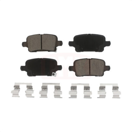 Rear Ceramic Disc Brake Pads CMX-D1857 For Chevrolet Cruze Equinox GMC Terrain Bolt EV Malibu Volt