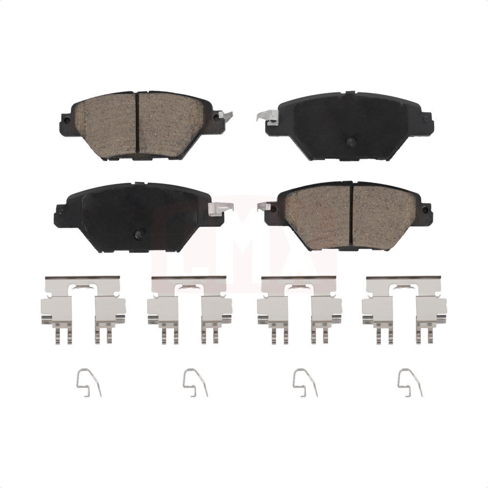 Rear Ceramic Disc Brake Pads CMX-D1934 For 2016-2023 Mazda CX-9