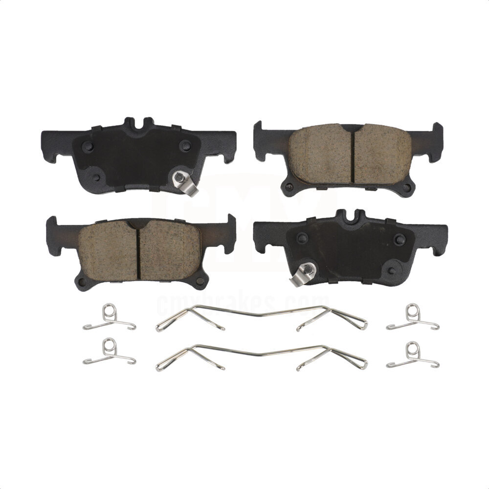 Rear Ceramic Disc Brake Pads CMX-D2025 For 2016-2019 Buick Envision With 288mm Diameter Rotor
