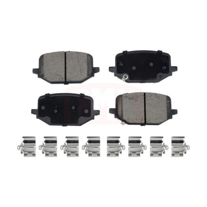 Rear Ceramic Disc Brake Pads CMX-D2231 For Ford Explorer Lincoln Aviator Police Interceptor Utility