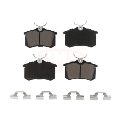 Rear Ceramic Disc Brake Pads CMX-D340A For Volkswagen Jetta Beetle Golf City Audi Passat A4 Quattro