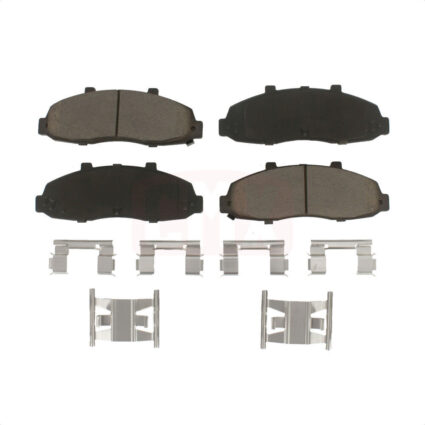 Front Ceramic Disc Brake Pads CMX-D679 For Ford F-150 Heritage Lincoln Blackwood