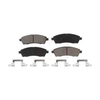 Rear Ceramic Disc Brake Pads CMX-D757 For Ford F-350 Super Duty F-250 Excursion