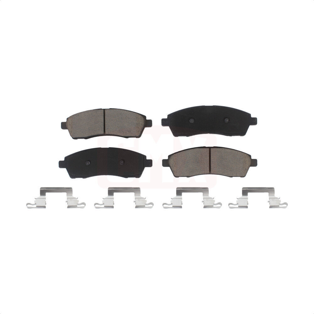 Rear Ceramic Disc Brake Pads CMX-D757 For Ford F-350 Super Duty F-250 Excursion