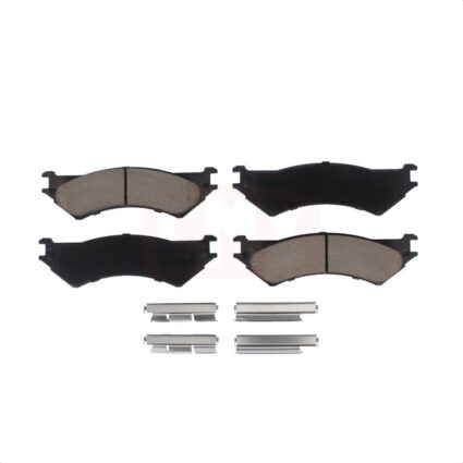 Rear Ceramic Disc Brake Pads CMX-D802 For Ford E-350 Super Duty E-250 Econoline F-150 Heritage Club