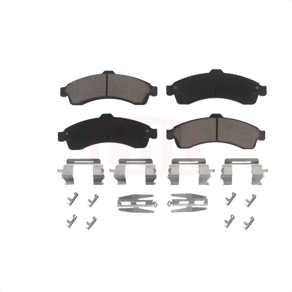Front Ceramic Disc Brake Pads CMX-D882 For GMC Chevrolet Envoy Trailblazer XL EXT SSR Oldsmobile XUV