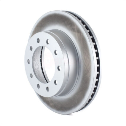 Front Coated Disc Brake Rotor (1 Piece Only) GCR-680305 For Ford F-350 Super Duty F-250 F-450 F-550
