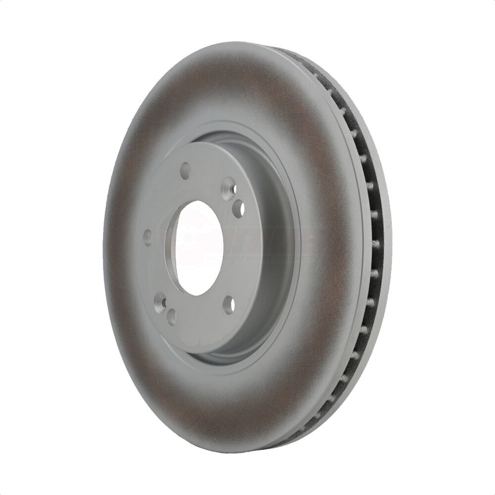 Front Coated Disc Brake Rotor (1 Piece Only) GCR-980460 For Kia Hyundai Sonata Forte Tucson Optima