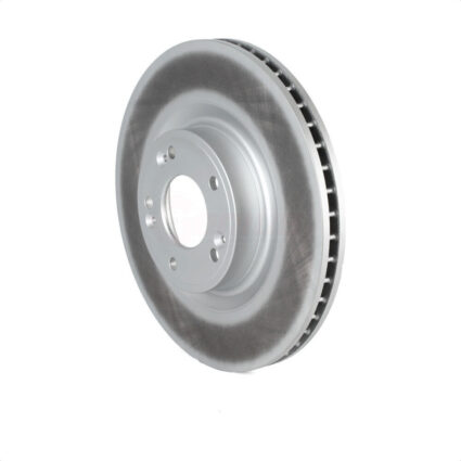Front Coated Disc Brake Rotor (1 Piece Only) GCR-980707 For 2009-2011 Hyundai Genesis 3.8L