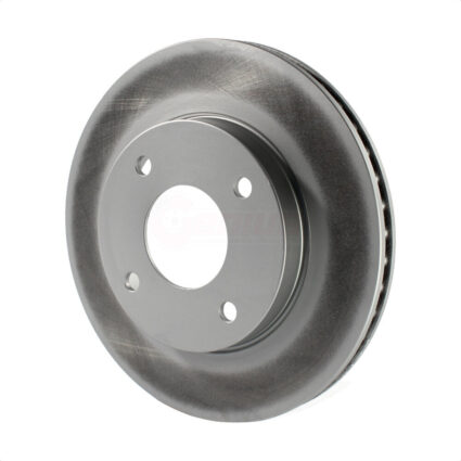 Front Coated Disc Brake Rotor (1 Piece Only) GCR-980764 For 2009-2011 Nissan Versa 1.6L
