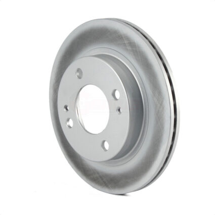 Front Coated Disc Brake Rotor (1 Piece Only) GCR-981067 For 2014-2015 Mitsubishi Mirage