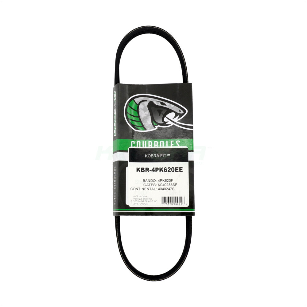 Power Steering Serpentine Belt KBR-4PK620EE For 2014-2015 BMW X1 2.0L