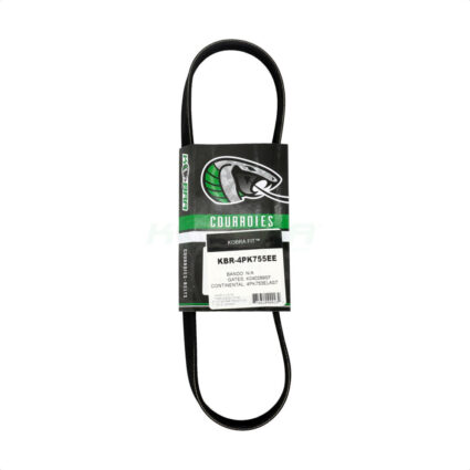 Air Conditioning Serpentine Belt KBR-4PK755EE For 2008-2015 Smart Fortwo