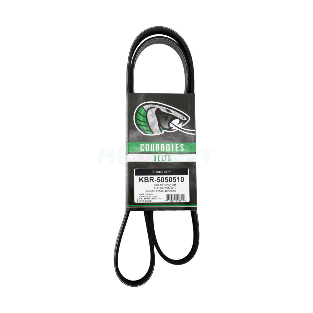 Serpentine Belt KBR-5050510 For Mercedes-Benz B200 Volkswagen Passat Mitsubishi Lancer Toyota Audi