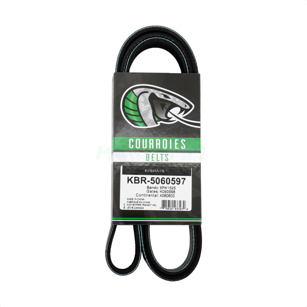Serpentine Belt KBR-5060597 For Subaru Crosstrek Outback Impreza Ascent WRX Freightliner FLD132