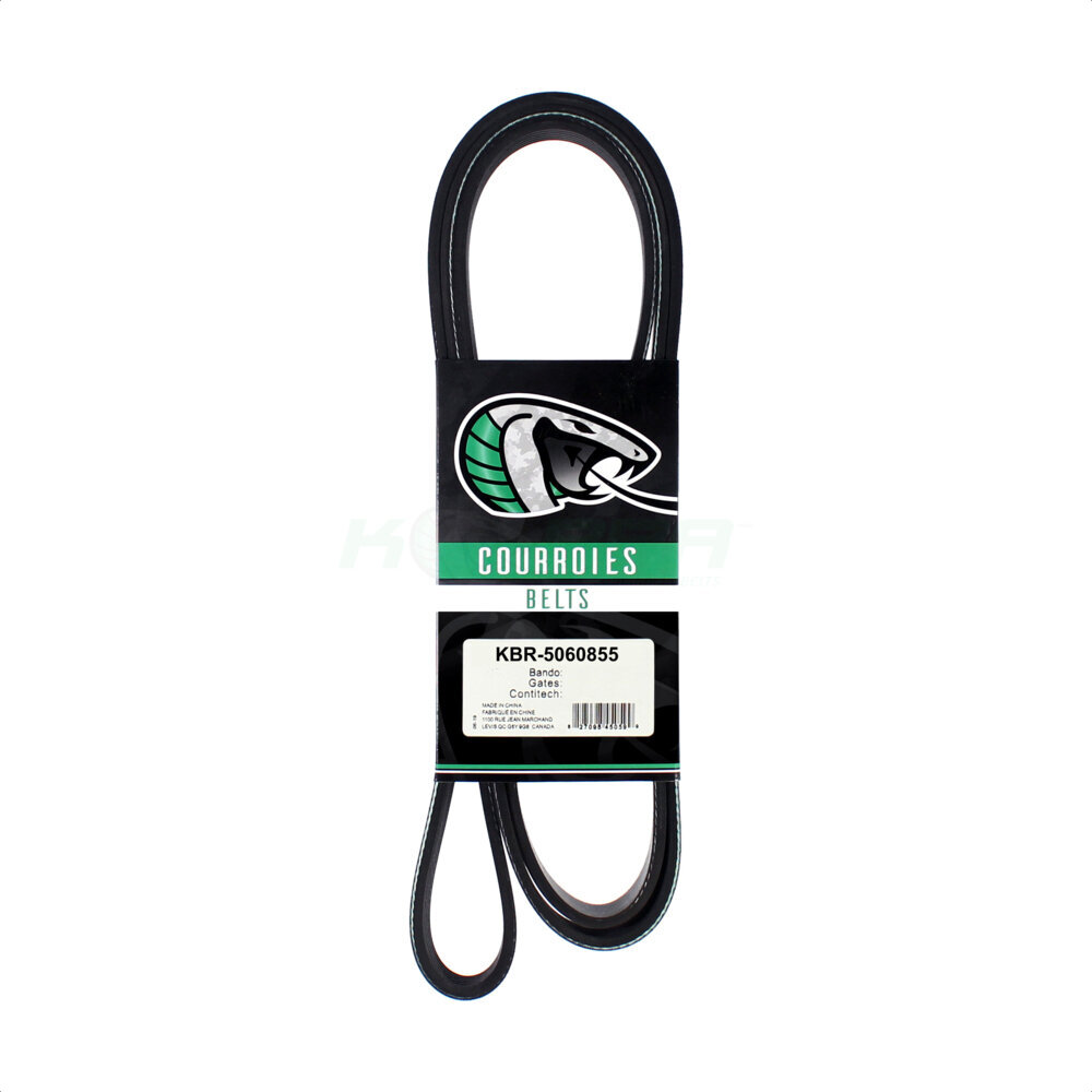 Drive Serpentine Belt KBR-5060855 For Jeep Ford Wrangler Chevrolet Colorado GMC Canyon Focus Escape
