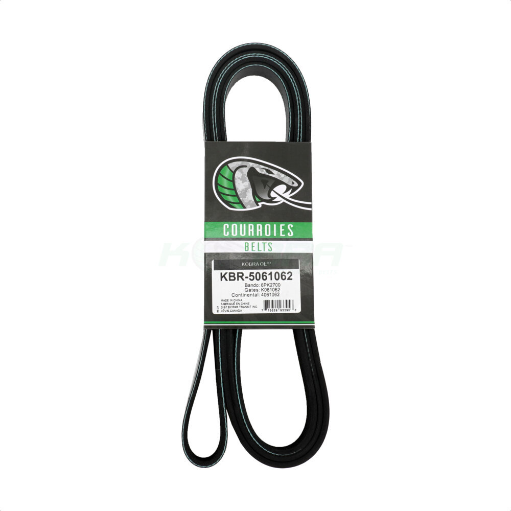 Main Drive Serpentine Belt KBR-5061062 For GMC Chevrolet Savana 2500 Express 3500 Ram ProMaster City