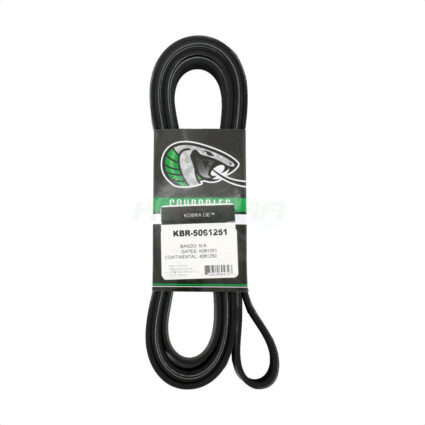 Drive Serpentine Belt KBR-5061251 For Ford F-350 Super Duty F-250 E-350 E-450 F-550 F-450