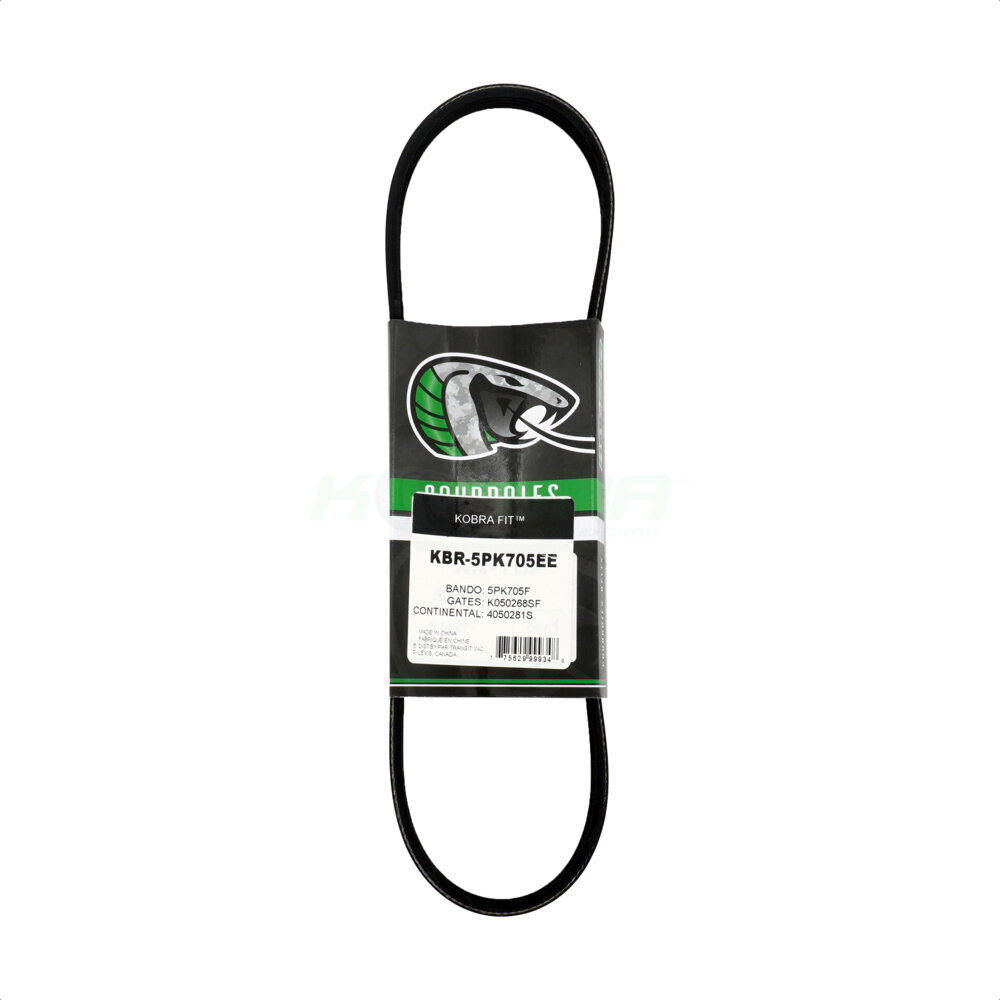 Air Conditioning Serpentine Belt KBR-5PK705EE For Ford Focus