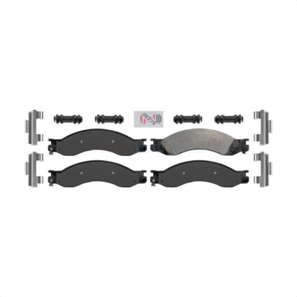 Rear Semi-Metallic Disc Brake Pads NWF-ASD1064 For GMC Chevrolet C4500 Kodiak C5500 Topkick