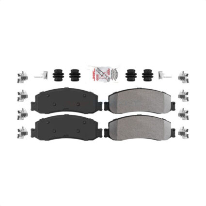 Front Semi-Metallic Disc Brake Pads NWF-ASD1333 For Ford F-350 Super Duty F-250